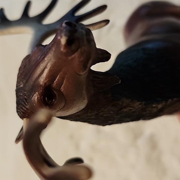 IMPERIAL  1985 PLASTIC MOOSE 🫎 REALISTIC. - Picture 9 of 10